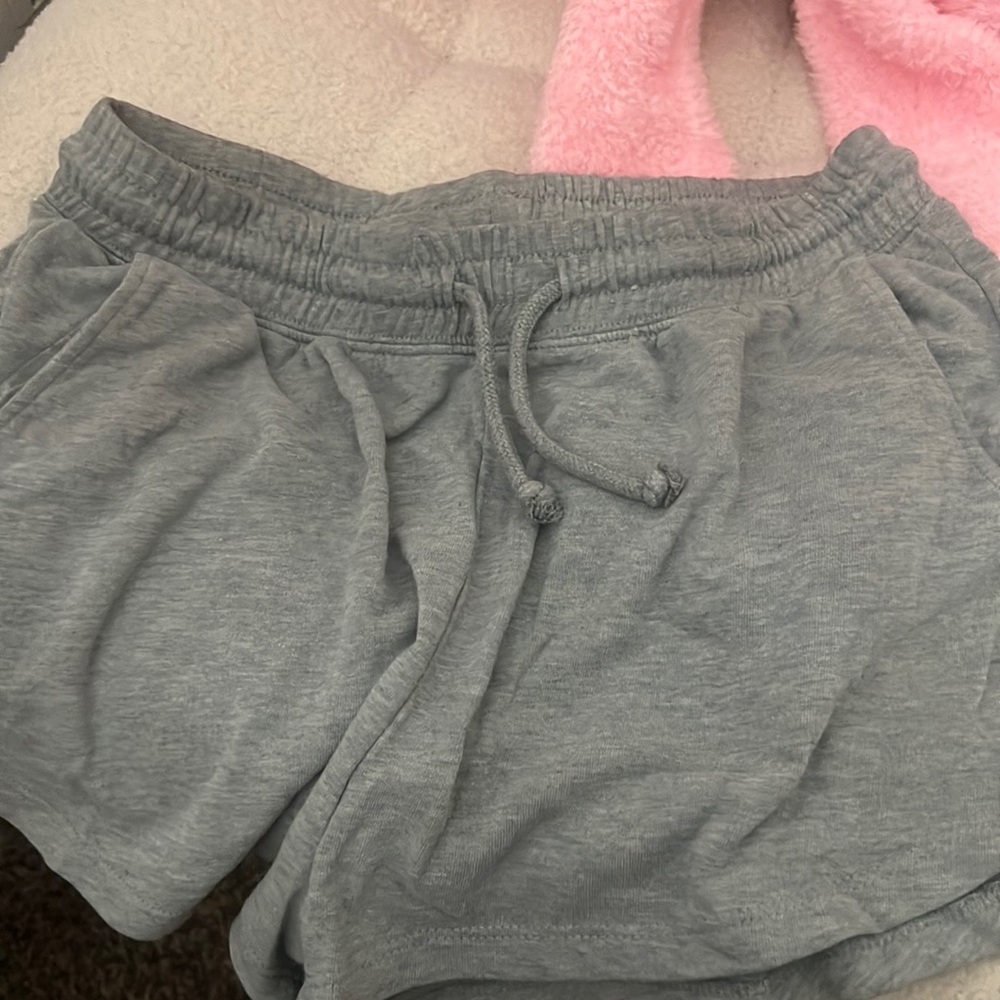 Grey H&M pajama shorts